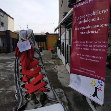 Festival de la no violencia tejido pacifico