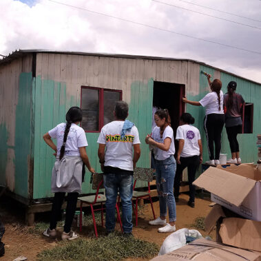 Festival de la no violencia tejido pacifico